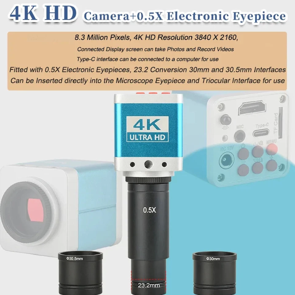 Caméra De Microscope électronique Puce Photoréceptrice Haute Performance : - Photo 2/4