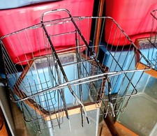 Rear Twin Saddle Wire Baskets For Vintage Bicycles And Very Cool People Like You