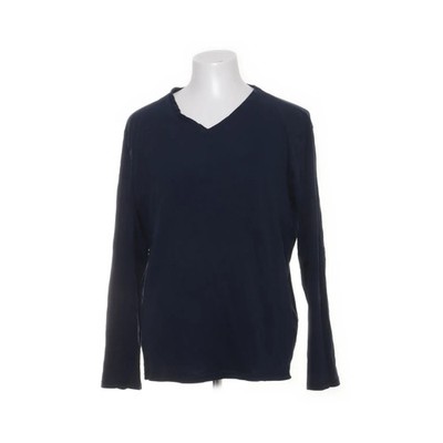 Uncover, Langarmshirt, Größe: L, Blau, Baumwolle, Einfarbig, Herren #J8X
