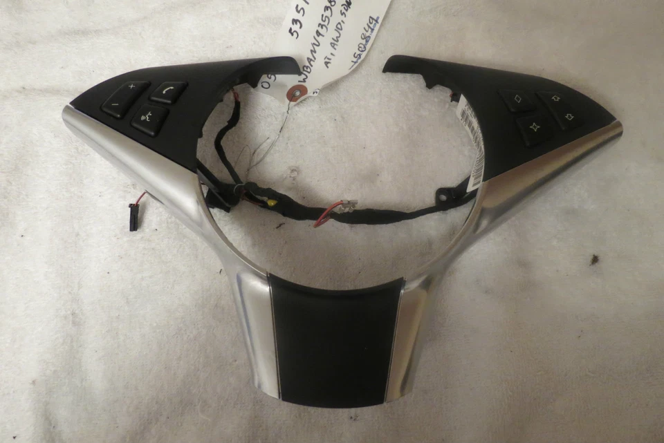 05 06 07 08 09 2005 BMW 535I bisel del volante con interruptores de radio control 60W Foto 2 de 4