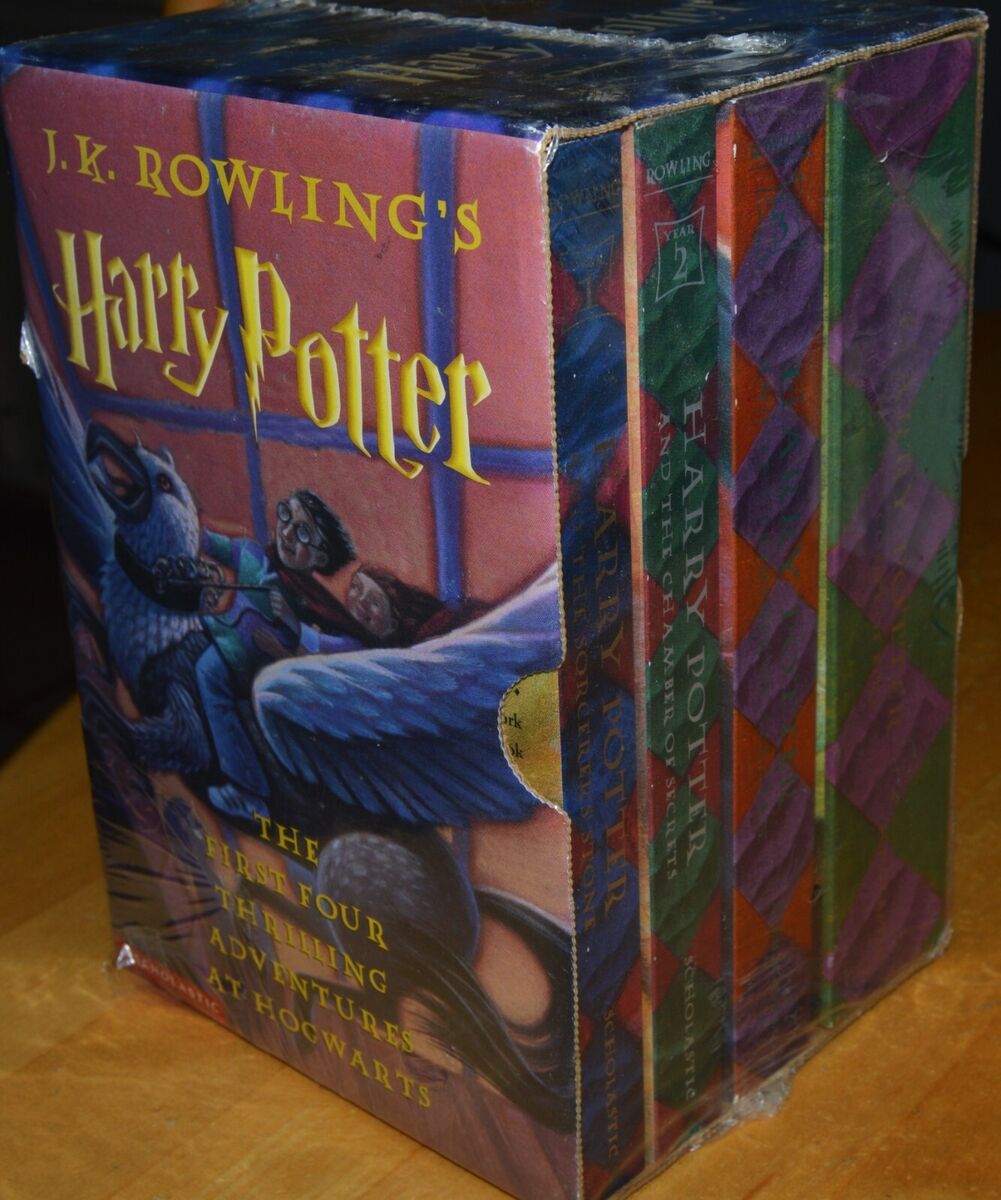 Harry Potter Boxed Set Books 1-4 J. K. Rowling Paperback 1999