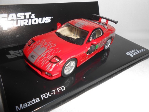Maquette Nissan 240SX Fast & Furious - Échelle 1/43 Altaya - Couleur Bordeaux, Or Et Gris - Neuf En Boîte