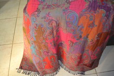 8 PLY DESIGNER WARM Cashmere TRAVEL Blanket Throw JAMAVAR SOFA BEDROOM 17 DESIGN