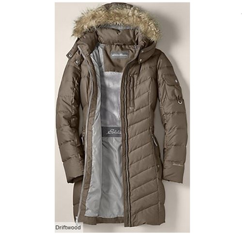 Neu mit Etikett Eddie Bauer 14Y Sun Valley Down Parka Mantel für Damen 650 FP 3 Farben verfügbar - Bild 2 von 4