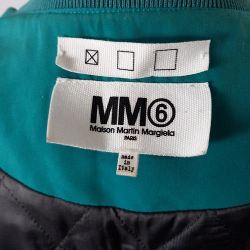 Giacca bomber MAISON MARTIN MARGIELA MM6 raso verde 40IT/8UK S - Foto 10 di 12