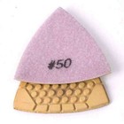 Specialty Diamond BRTTD50 50 Grit Diamond Triangular Dry Pad