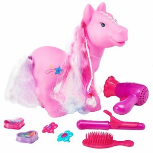 23 Piece Pony Hair Salon Set Designed For Kids Age 3 And Up Kid