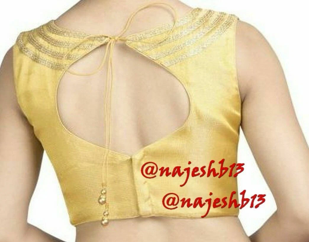 Sleeveless saree shop jackets