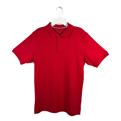 Tommy Hilfiger Youth Boys Girls Polo Shirt Sze 18-20 (XL) Red 