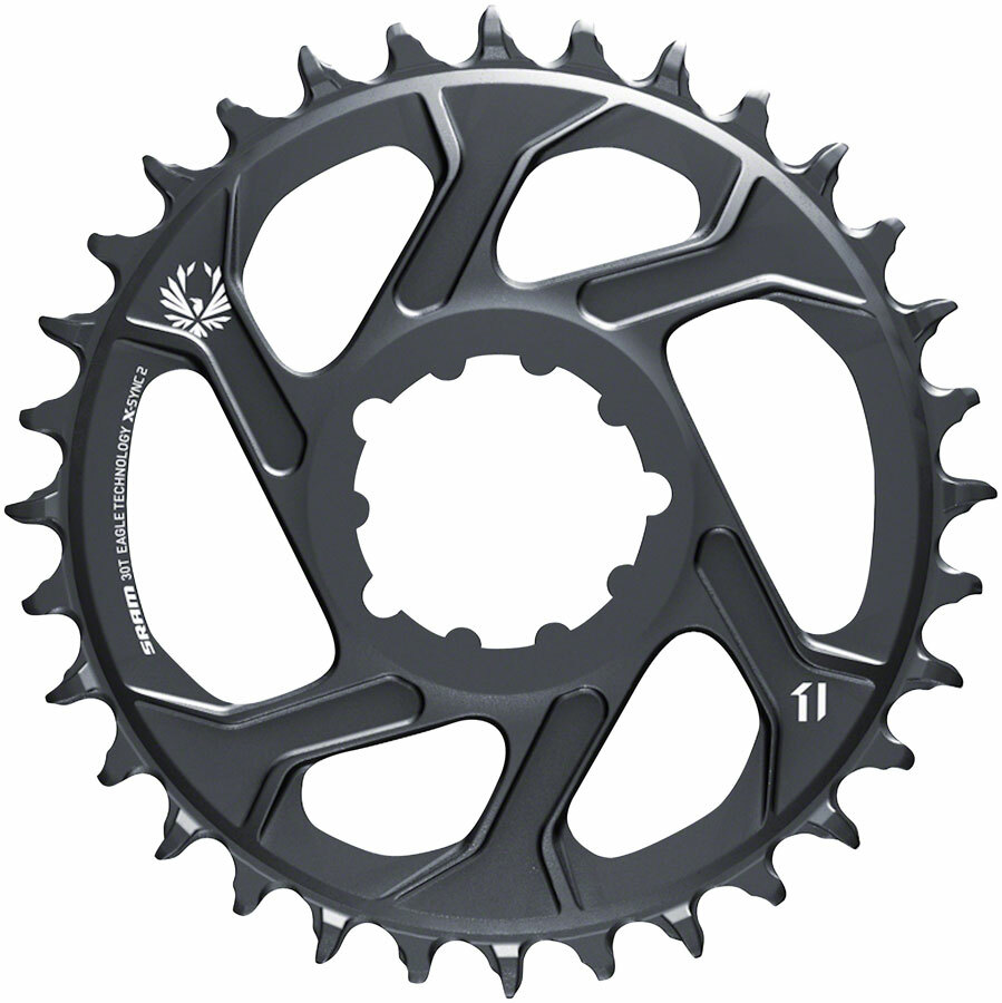 SRAM 30T X-Sync 2 SL directo Monte Águila PLATO 3mm Boost Offset, Lunar gris SRAM 30T X-Sync 2 SL directo Monte Águila PLATO 3mm Boost Offset, Lunar gris
