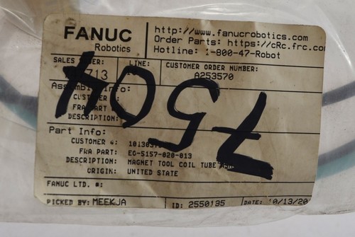 FANUC *NOS* EO-5157-020-013 Magnet Tool Coil Tube - Picture 6 of 6
