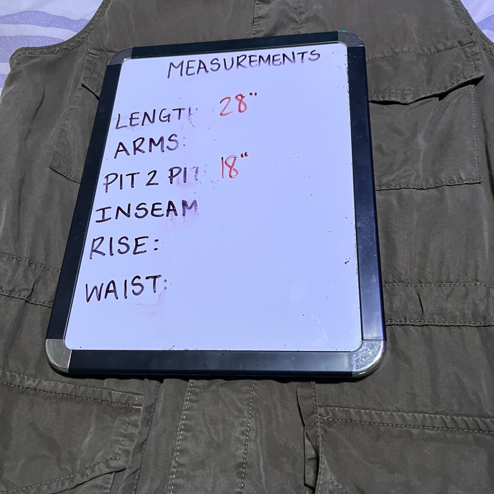 Universal Thread Sleeveless Button Up Utility Arm… - image 8