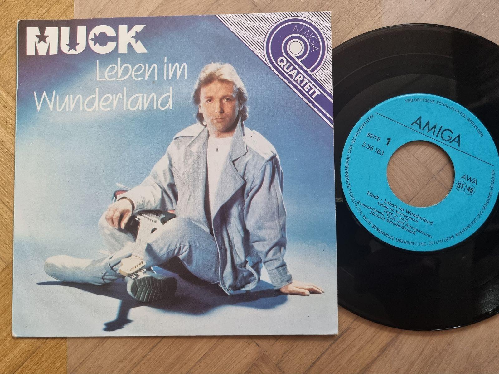 7"" Single Muck - Leben im Wunderland Vinyl Amiga Quartett