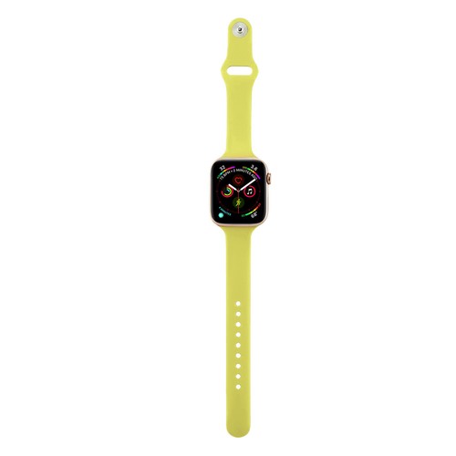 Correa delgada suave de goma de silicona para Apple Watch iWatch Series 7 6 5 4 3 2 1 - Imagen 62 de 70