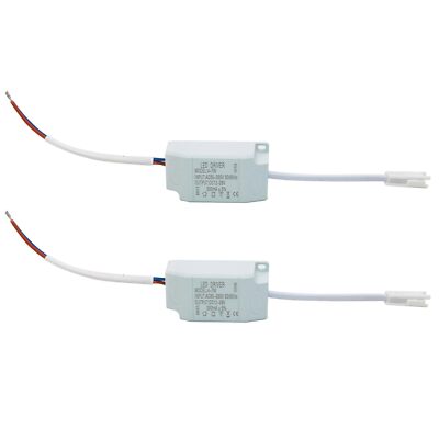 4-7W LED Driver Constant Current 300mA AC 85-265V Output 15-26V SM Male Conne...