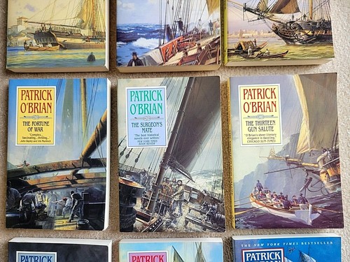 9 Book Lot Patrick O’Brian Collection Nautical 1,2,3,6,7,13,14,15,19 Paperbacks - Picture 5 of 6