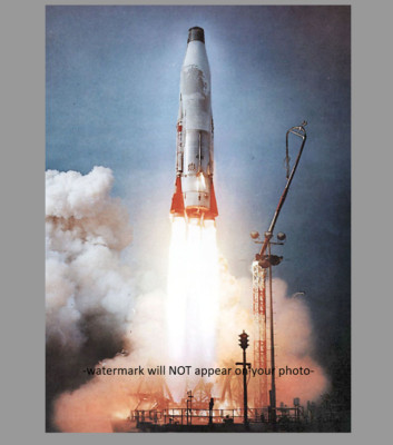 First ICBM Atlas Nuclear Missile PHOTO SM-65B 2nd Prototype Launch 1958