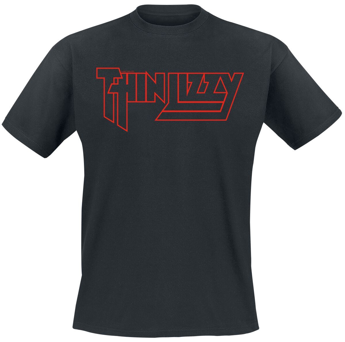 Футболка Thin Lizzy с логотипом Herren Life schwarz Band-Товары, Группы, Nachhaltigkeit