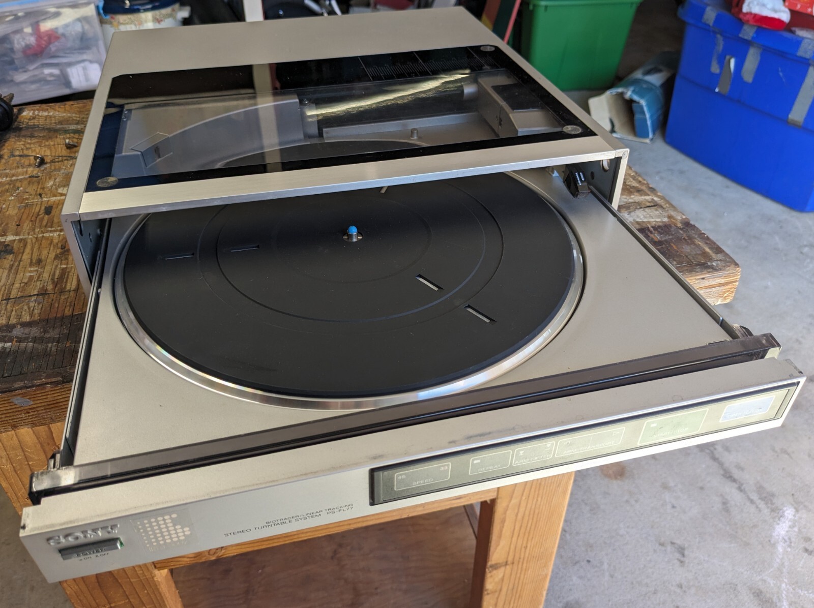 SONY PSFL77 Stereo Turntable Record Player Vintage eBay