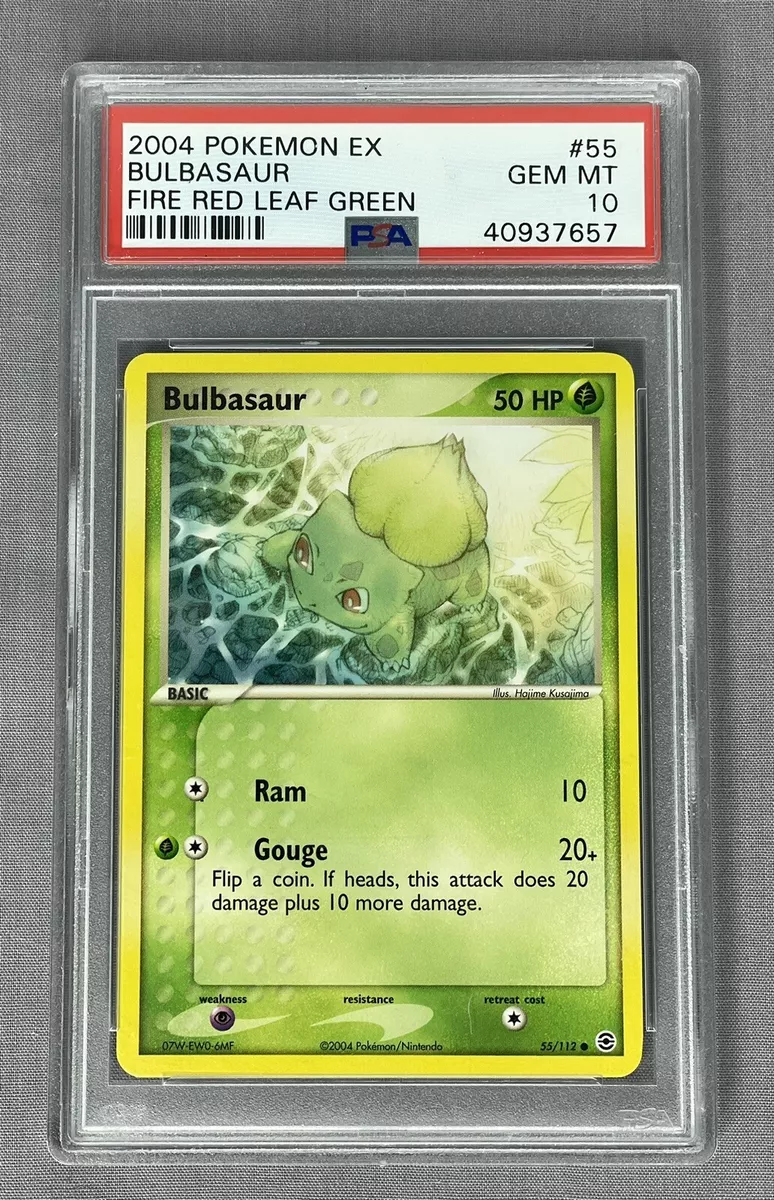 Bulbasaur - EX FireRed & LeafGreen Pokémon card 55/112