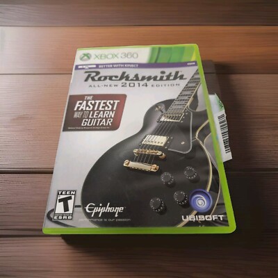 Rocksmith (Xbox 360) 2014 Edition (Epiphone) (Ubisoft) No Cable Game/Case Only
