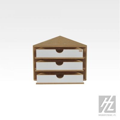 HobbyZone  MWS  Schubkasten Eck-Modul (Corner Drawers Module)  NEU  OM11