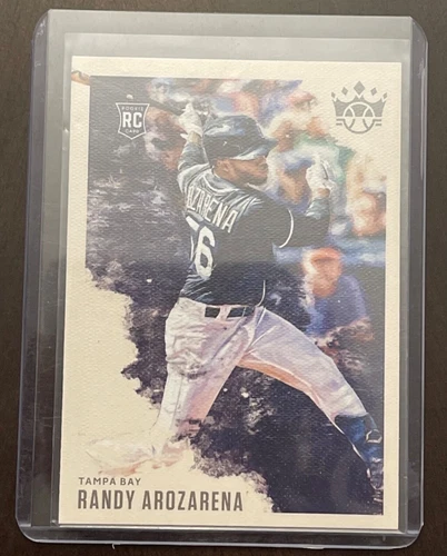 2020 DIAMOND KINGS RANDY AROZARENA #120 RC TAMPA BAY RAYS SHORT PRINT