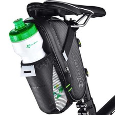 Fahrrad-Satteltasche 1.5l Rockbros Satteltasche Wasserdichte Tasche Schwarz