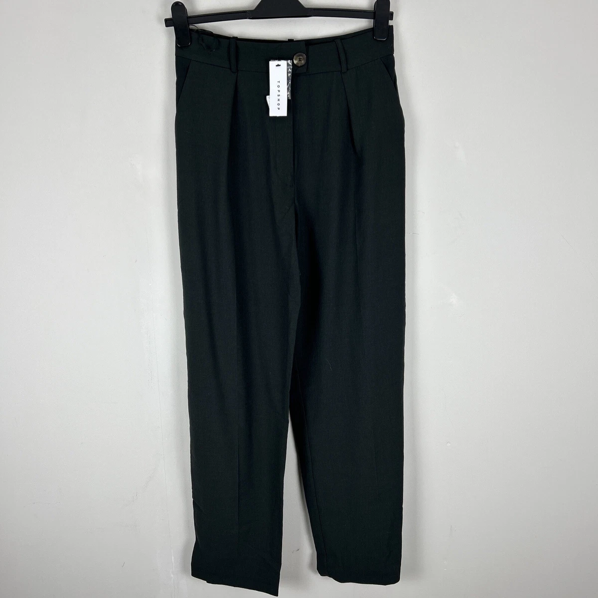 Topshop black paperbag best sale trousers