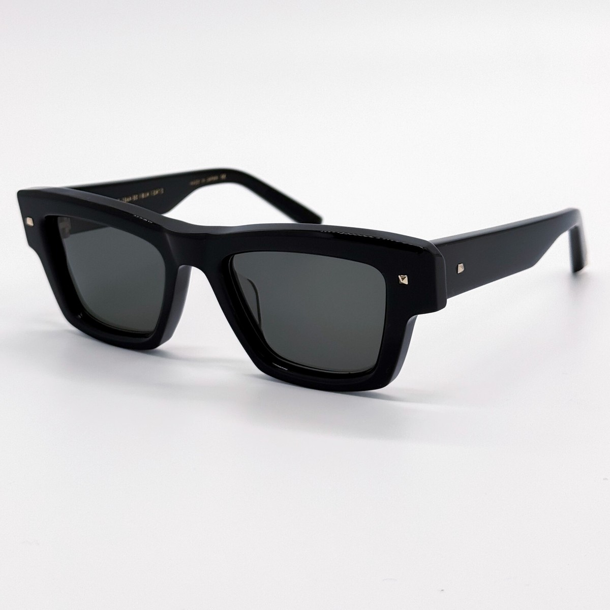 NEW VALENTINO XXII VLS-106A BLACK UNISEX SUNGLASSES