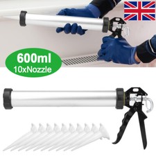 600ML Mortar Pointing & Grouting Gun Set Brick Paving Slabs Cement Tile Tool 