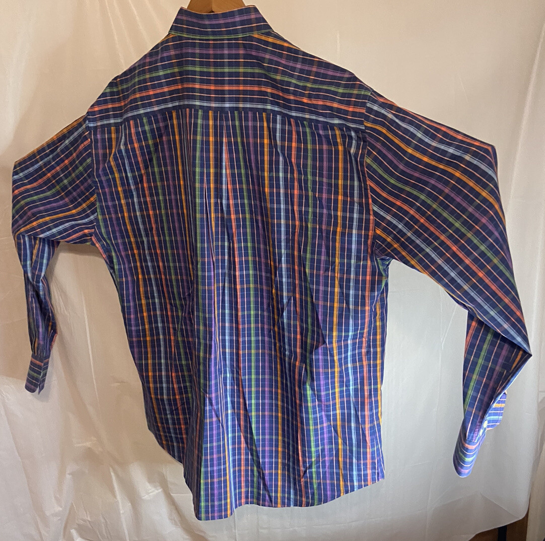 Men's Peter Millar Multi-Colored Plaid Weekender … - image 12