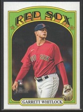Garrett Whitlock 2021 Topps Heritage #518  RC  Rookie Card  Boston Red Sox  #2