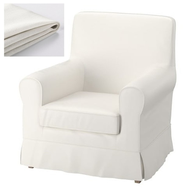 IKEA EKTORP JENNYLUND Chair Slipcover IKEA Armless Chair Chairs for sale | eBay