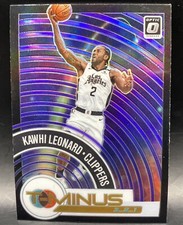 2020-21 Panini Donruss Optic Kawhi Leonard T-Minus Holo Prizm LA Clippers