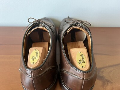 ALLEN EDMONDS 8464 Hancock Split Toe Leather Oxford Shoes  display picture 2