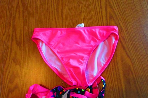 New! 3 Piece OP Girls Swimsuit Size Large (10-12) NWT!!! - Picture 3 of 3