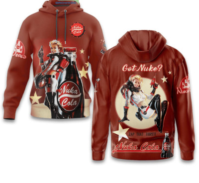Zap That Thirst Fallout Got Nuke Nuka Cola Fan 3D Hoodie