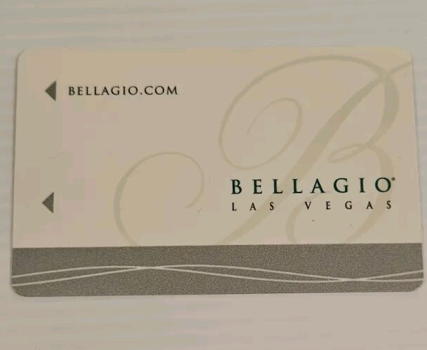 Bellagio Las Vegas Hotel Room Key Card