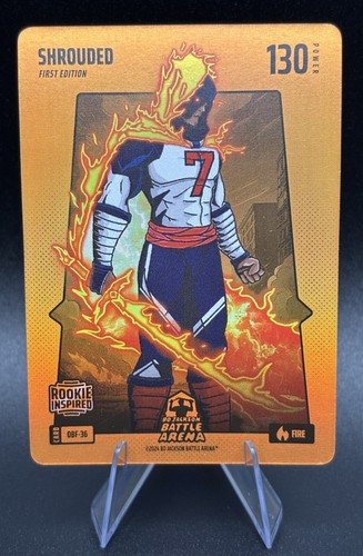 Bo Jackson Battle Arena SHROUDED "CJ Stroud" Orange Battlefoil Fire SP #OBF-36