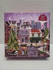 Jigsaw Puzzle "Christmas Square By Galison 1000 Pieces Gently Used Family Fun