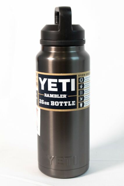 Yeti Rambler 26 Oz. Insulated Bottle With Chug Cap - Graphite for Yeti Rambler 26 Oz. Insulated Bottle With Chug Cap - Graphite for