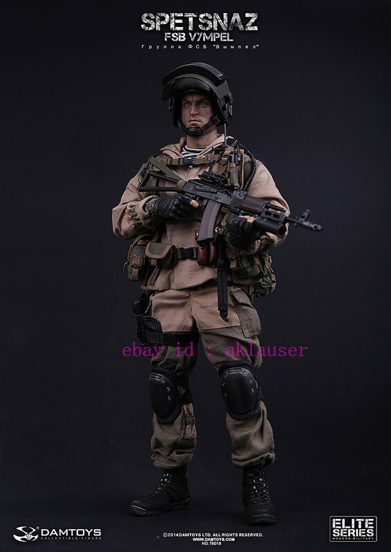 Damtoys Dam78018 1/6 Spetsnaz Fsb Vympel Group Action Figure
