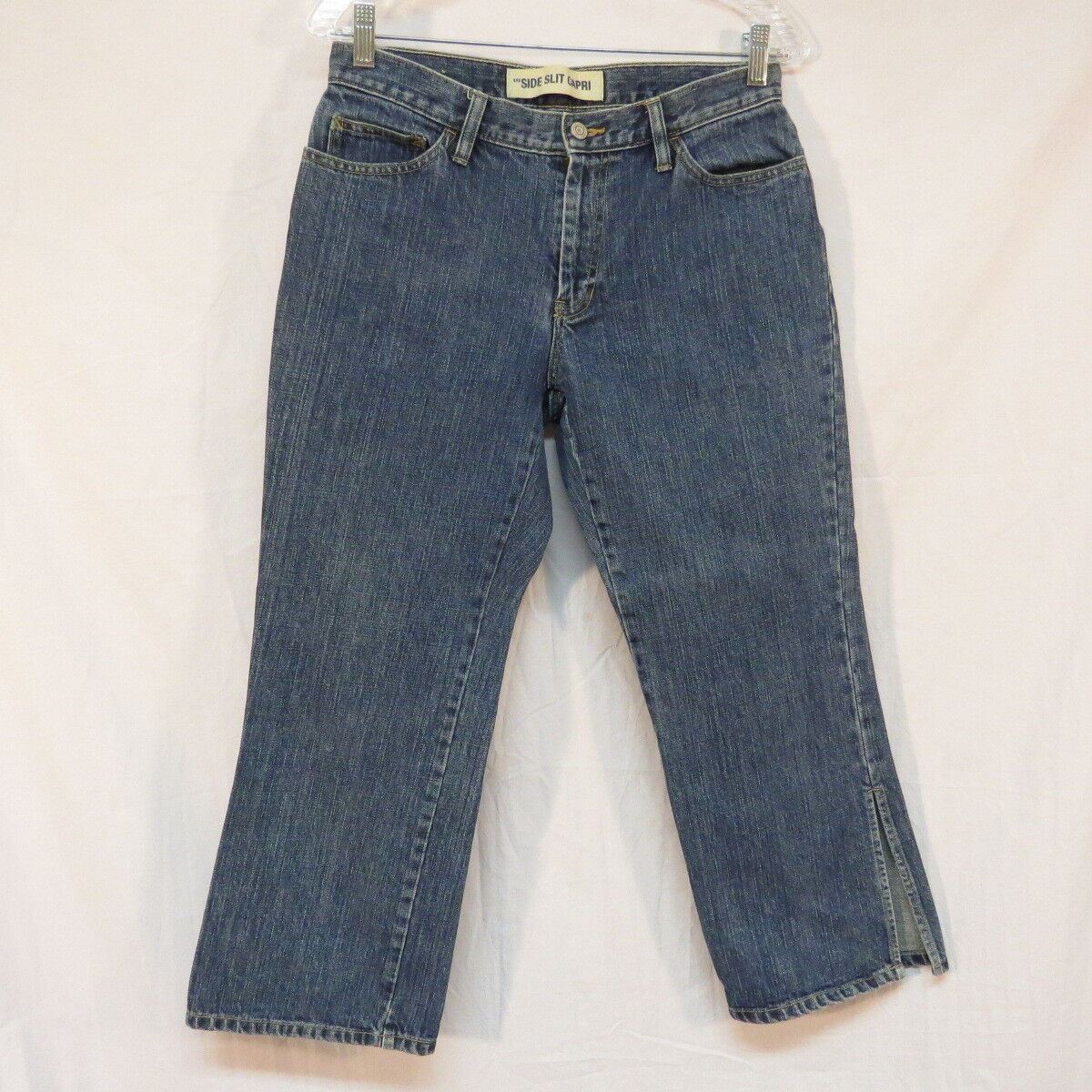 Gap Side Split Capris Size 8 - image 3