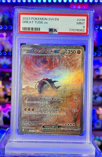 Great Tusk ex graded PSA 9 for sale on eBay