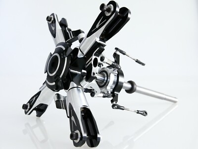 T-rex 600 DFC 4 Blades Rotor Head Kit for Align Trex 550 600 Helicopter ...