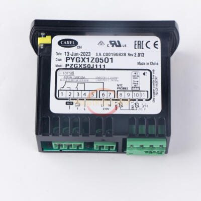 New CAREL PZGXS0J111 with 2 Sensor Probes 115V Temperature Controller #