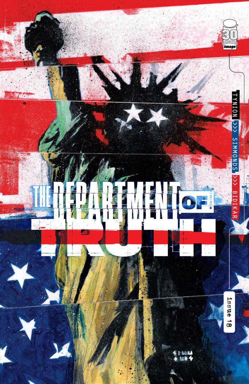 The Department of Truth #18A, NM 9.4, 1st Print,2022 Flat Rate Shipping-Use Cart