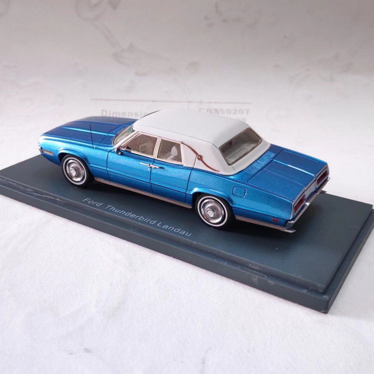 NEO 1/43 Scale Resin Model FORD THUNDERBIRD LANDAU 1969 blue | eBay