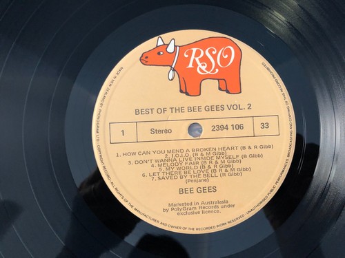 Best Of Bee Gees Vol.2 12" LP RSO NZ 2394 106 - Picture 4 of 10